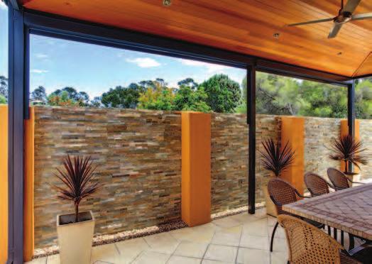 extrusions available, we can also custom match to your existing outdoor décor.