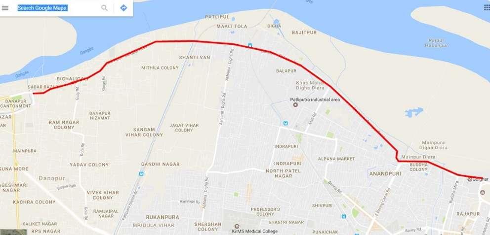 Feasibility Study for reducing traffic congestions in Bankipur Danapur Road (from Gandhi Maidan