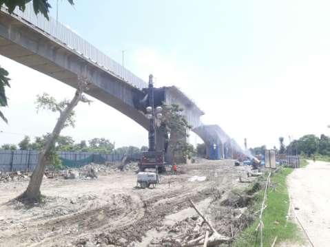 Replacement of Super-Structure of M.G. Setu S.