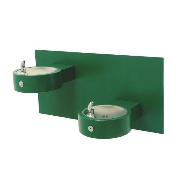 Fountain Receptor GRC77 Wall-Mounted, Round Drinking Fountain