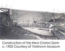 The surplus of manpower needed for the construction of the Croton Reservoir system led to an increase in the town s population as laborers and professionals alike settled in the area.