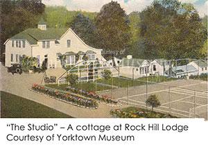 Other vacation resorts included The Colonial Hotel in southern Yorktown between Crow Hill Road and Croton Lake, which boasted a luxury inn, golf course and residential cottages.[vi] The grand St.