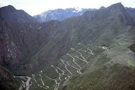 The Incan roads stretched for close to 15,000 miles. There were 2 main roads in the Inca Empire.
