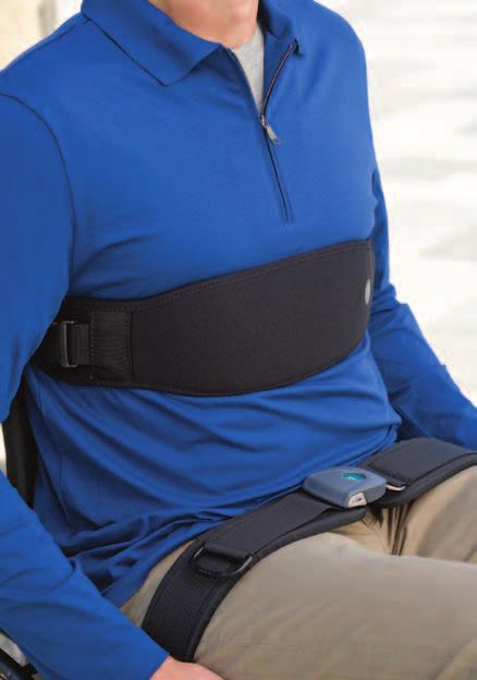 Monoflex Anterior Trunk Support The perfect dynamic abdominal or chest belt. Comfortable, high-strength elastic pad provides just the right amount of stretch while maintaining substantial control.