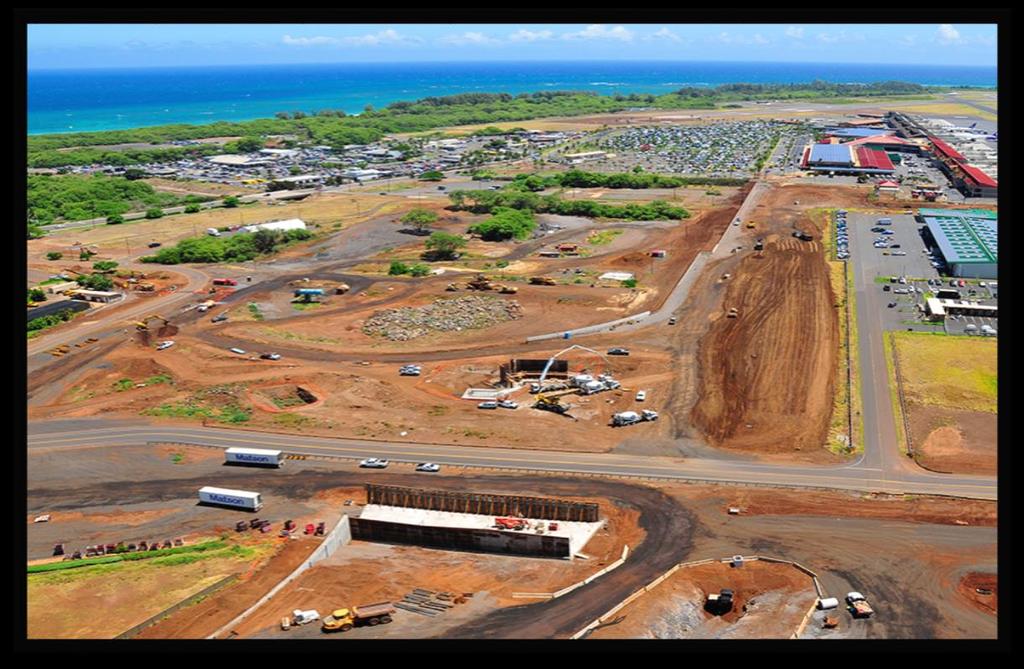 OGG Consolidated Rent-A-Car (ConRAC) Facility Kahului Airport After Before Public