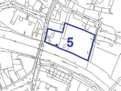This site has limited frontage to Bridge Street, currently consisting of a two storey dwelling that appears to be vacant. There is a backland area to the rear.