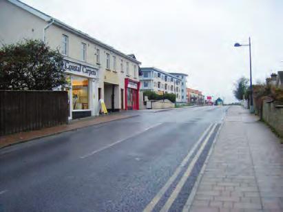 Parking in the town centre generally appears to be sufficient, with a combination of on-street parking and off-street parking, most notably to the rear of Centra in the traditional town centre, and a