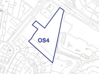 Retail Strategy A5 OS4: This is a large greenfield site located to the north of the main street immediately adjacent to Dunnes Stores and Ashbourne Credit Union.