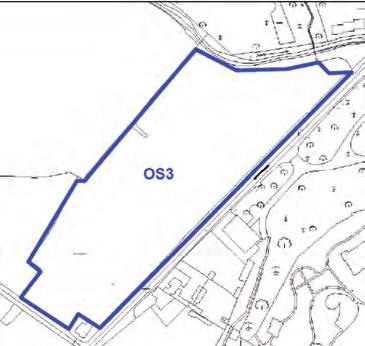 Retail Strategy A5 OS3: This site is located to the south-western periphery of the town, south of the National School on Maynooth Road. This is a large greenfield site currently in agricultural use.