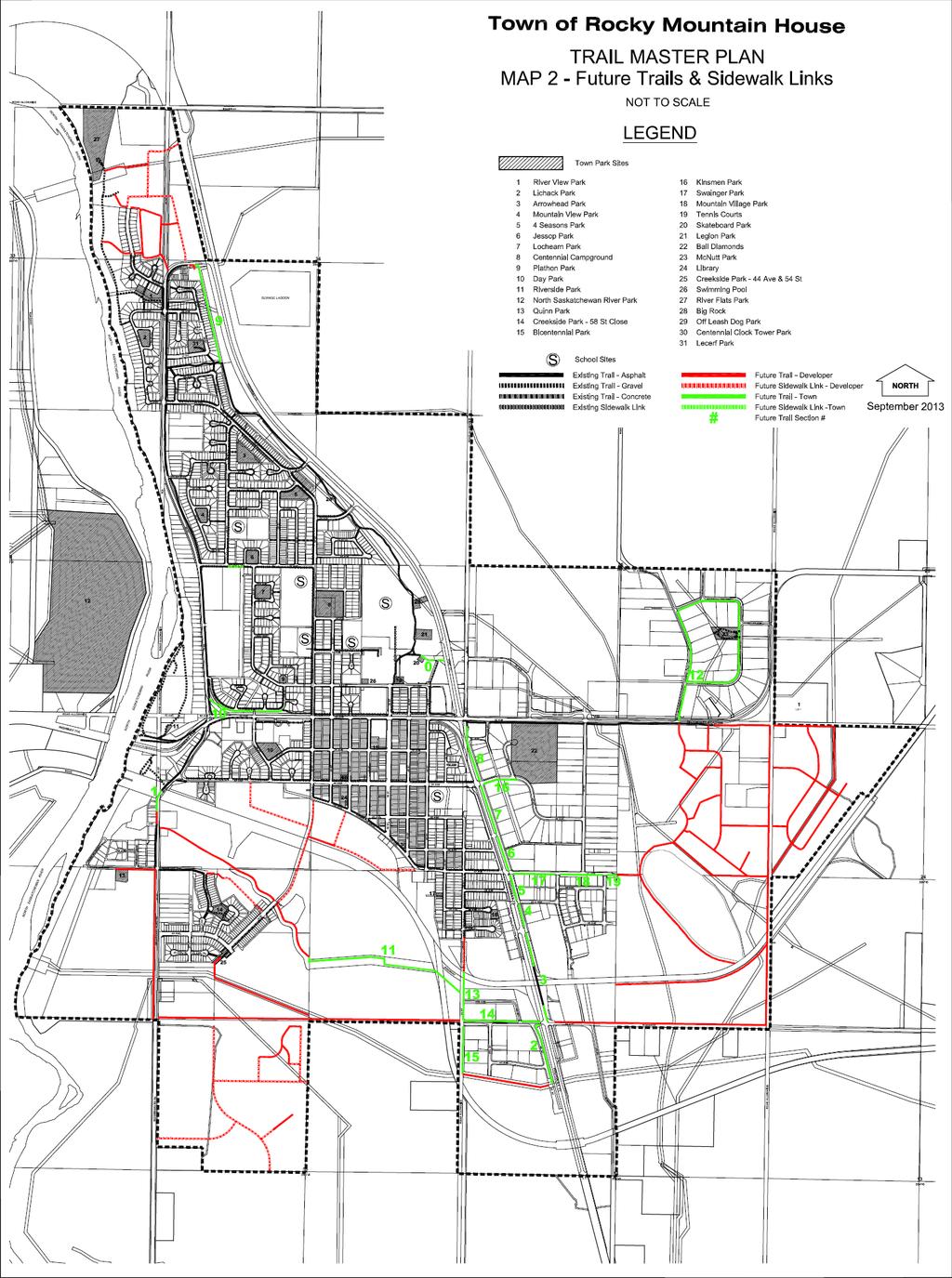 Trail Master Plan Hwy 11 corridor trail design