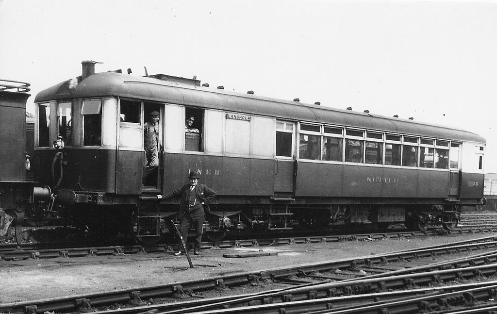 in the 1930s single-coach steam rail-cars, usually Nettle or Protector were introduced on some services between the wars.