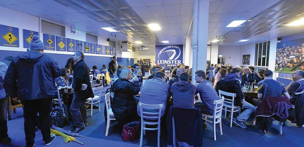 THE Laigh n Out OFFICIAL LEINSTER SUPPORTERS CLUB BAR SUPPO RTER S CLUB Player Events Guest