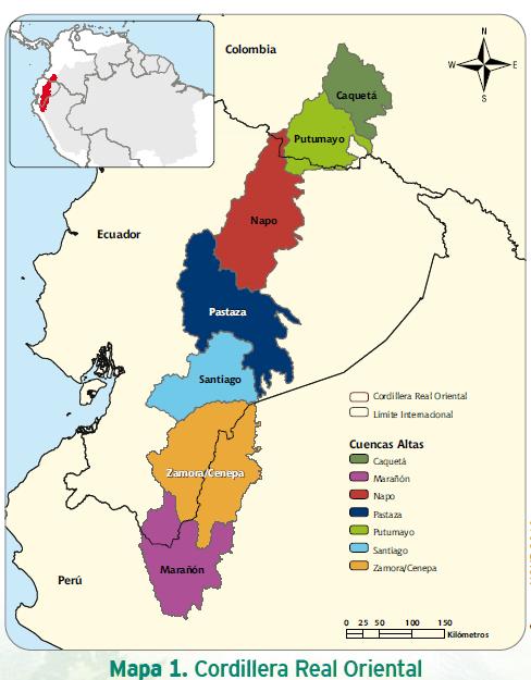 Pasto Mocoa-Project Context Andean-Amazon Piedmont in Colombia Forests in the Eastern Cordillera Real (ECR), located from 300 to 3.500 m.s.n.m., are considered the cosystems with the largest species richness by are area unit in the whole of Ecoregion of the Northern Andes.