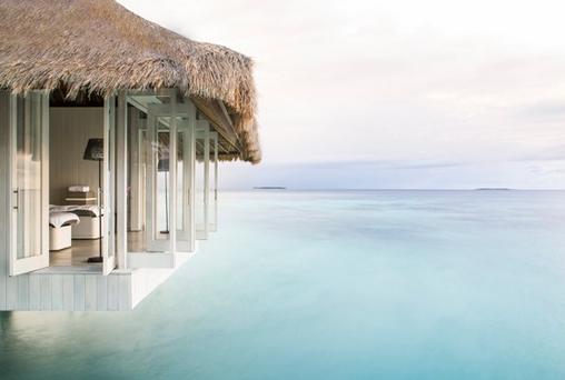 plane journey, you'll touch down at this intimate honeymoon haven in the unspoiled Noonu