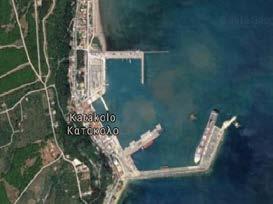 of works for the upgrade of Zakynthos Port: o Construction of port facilities o
