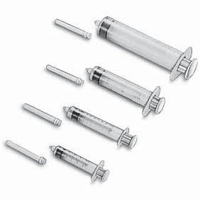 Disposable Syringes They can be used with the 3-way valve and the filter holders with a female luer lock inlet connection.