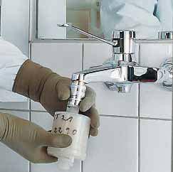 Easy to Handle, Ready-to-connect Complete Units for the Wash Water Filtration in Hospitals It is a well-known fact that many infections occuring in hospitals are caused by tap water used for the