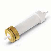 Chemical-resistant PTFE Holders for the Filtration of Aggressive Liquids 47 mm Holder with 200 ml Capacity The holder hinders the release trace elements into the filtrate and is resistant to almost