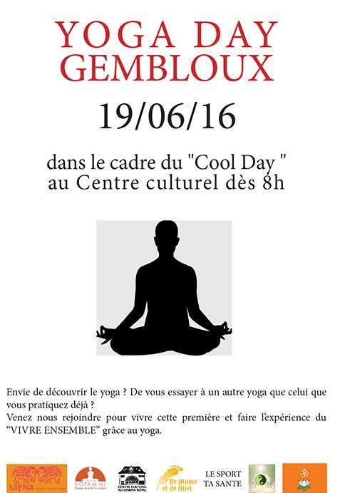 IYD Celebrations in Belgium - Gembloux City: Gembloux Event: Yoga Day Gembloux 2016 Location: Clos