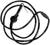 FOX 40 PEALESS WHISTLES + ATTACHMENTS Breakaway Lanyard FlexxCoil FlexxCoil FlexxCoil 3-Pack Fox 40 Lanyards are 3/16 rope-style woven with the Fox 40 logotype Includes J-hook and button-style