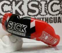 FOX 40 MOUTHGUARDS SICK Mouthguard Includes: Instructions, Forms and Fox 40 SICK Mouthguard Information 1 Blue and 1 White Putty 3 Different Sizes of Trays Fox 40 GrippGuard Prepaid Postage Carton