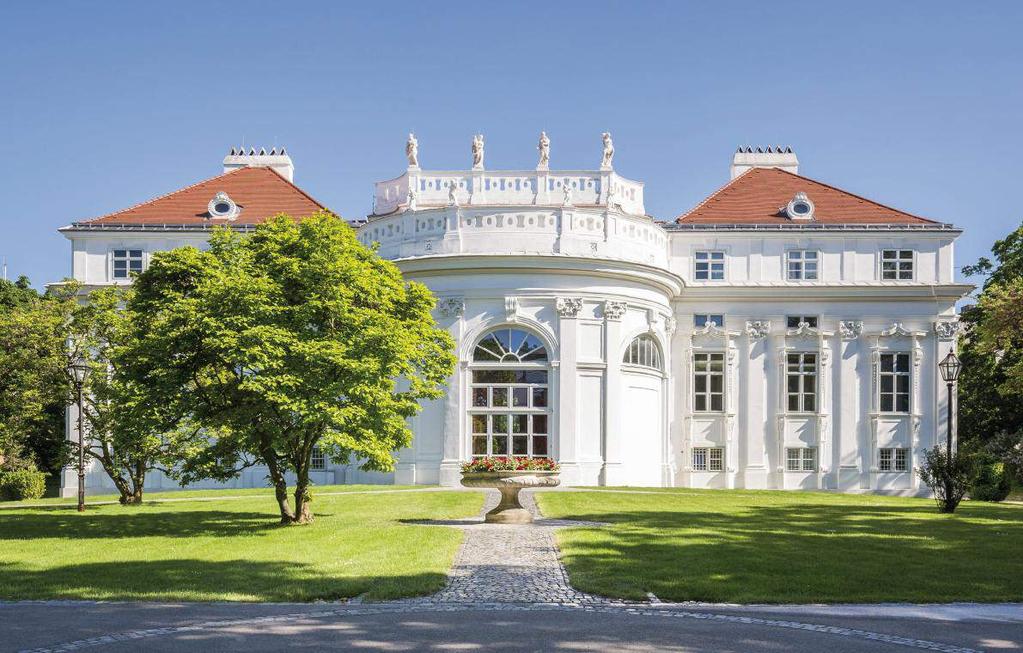 PALAIS SCHÖNBURG IN VIENNA The Residence for Your Events Palais Schönburg is a magnificent baroque jewel located in the centre of Vienna, boasting a wonderfully large and serene garden away from the