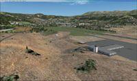Latin VFR Cuzco runway with grass area (if not too hot) and red brick wall with houses around it What do you think? Is it visible which ones are the default FSX screenshots?