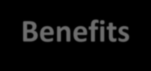 Benefits Transparency Tool for prioritization Plain language Clear