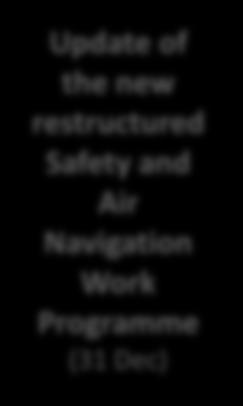proposed Safety & Air Navigation work programme to the