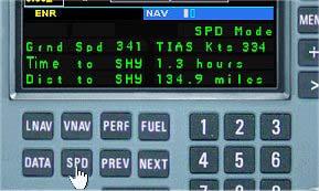 In FUEL mode the following information is displayed: Nxt Wpt F2D LEND REND Tot Fuel Identity code for next waypoint Fuel To Destination amount of fuel, in lbs.