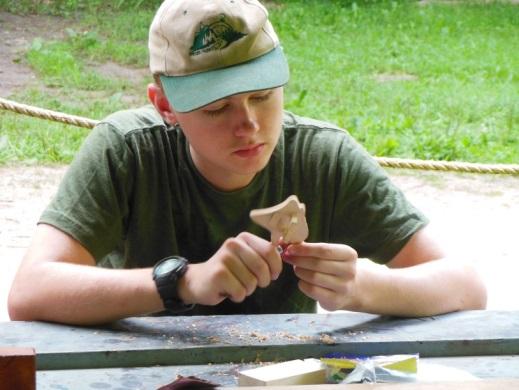 Scouts wishing to work on handicraft merit badges will need to bring some extra money for supplies which can be purchased at the Trading Post.