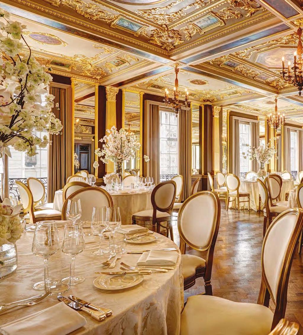 Pompadour Ballroom banqueting rooms The Pompadour Ballroom is the largest event space at Hotel Café Royal.