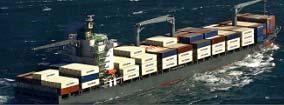 Hired 100 Total 113 Ships Ships On board TEUS (capacity)