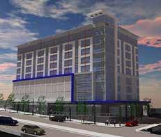 To the west of the site a Hyatt House hotel with 150 rooms just opened in July 2015 at Ivan Allen Jr Blvd and Luckie Street, and a 146-key Springhill Suites is under construction directly across from