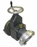 H811-25 Elbow 4 Gate Valves This LDH hydrant gate valve has the following features: slow open/close, a 25 degree elbow, and low friction loss due to a high flow waterway design.