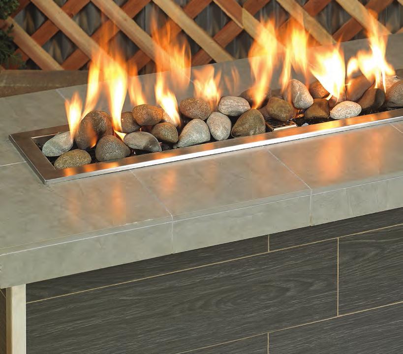 LITE STONES Those who are ready for an upgrade of their fireplace or fire pit must