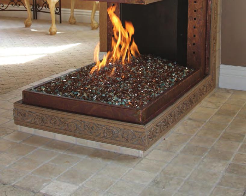FIREPLACE H-BURNERS NATURAL GAS AFG H-Burners are designed specifically