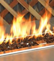 LINEAR DROP-IN PANS Designed much like our rectangular pans, our Linear Drop-in Pans are great when a narrower presence of flame is desired.
