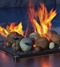 FIRE PIT FLAME GUARDS AFG Fire Pit Flame Guards are specifically crafted to surround,