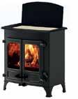 This stove may burn wood logs in smoke control areas if fitted with a smoke reduction kit (contact