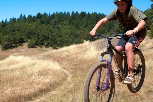 MOUNTAIN BIKING Challenge yourself riding some of the best trails in Northern California.
