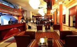 Hotel Arbat *** Good middleclass-hotel, close to the Arbatpedestrian-area. 104 comfortable rooms are equipped with all modern amenities. Distance to the exhibition approx.