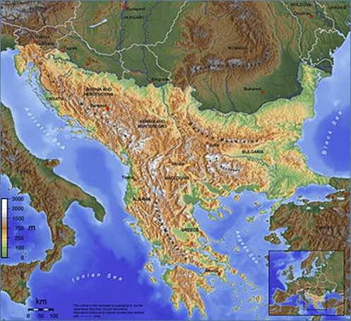 What is the Balkans? Balkan countries include the following: Albania(28,748 km2) Bosnia and Herzegovina(51,197 km2) Bulgaria(110,993 km2) Croatia(56,594 km2) Greece(131.