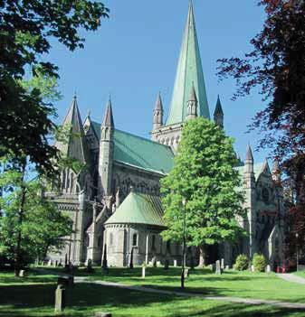 THELMA FENDLER A gothic cathedral Nidaros Cathedral is Norway s most famous church, and the only one built in the Gothic style. Built over the burial place of St.
