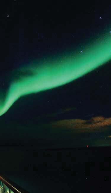 1. Combine culture with the cosmos up in the remote northern parts of the Norwegian coast, within the Arctic Circle 2.