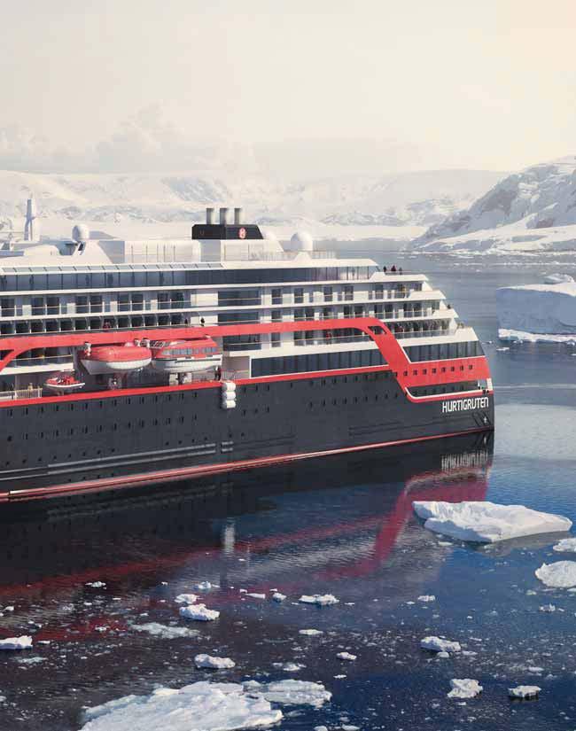 62 S DECEPTION ISLAND South Shetland Islands October 2nd 2018 New explorer ship MS Roald Amundsen s inaugural voyage to Antarctica Enhancing our destinations By trading locally and sourcing services