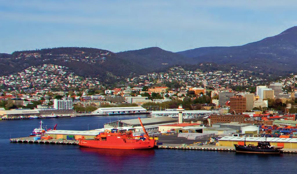 Tasmania has a proud history of supporting Antarctic expeditions and research.