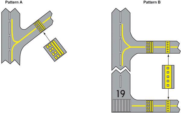 RUNWAY-HOLDING POSITION MARKINGS AND Runway-holding position markings are located at runway holding positions.