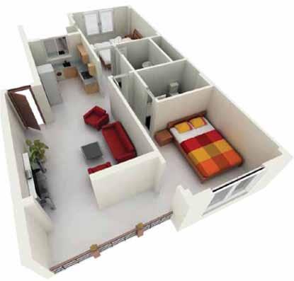 apartment from 393,250 EGP 1 Bedroom