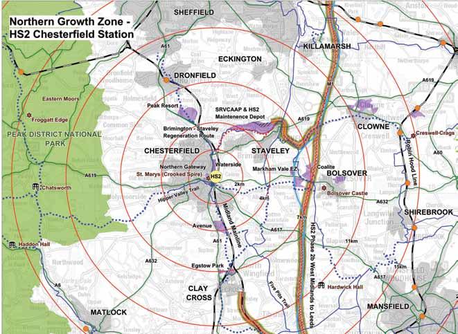 Section 2 Place Ratcliffe Power Station Site: Within the wider area there may also be further growth opportunities to be explored as part of the HS2 Growth Strategy including Ratcliffe Power Station.